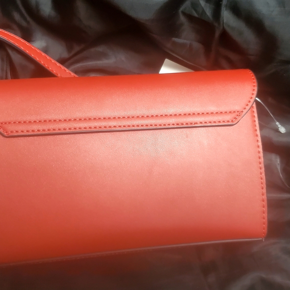 Cavalli Class Red Clutch Bag - Picture 5 of 7